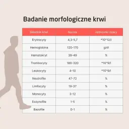 Tabela z badaniem morfologicznym krwi: składniki, normy i jednostki miary. Poznaj plt morfologia co to jest.