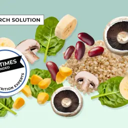 Skrobia w postaci ryżu, bananów, kukurydzy, fasoli i grzybów. "Starch Solution" - czasem polecane przez ekspertów.