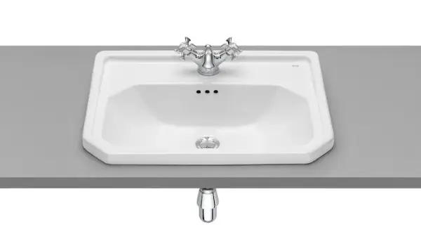 Umywalka retro wpuszczana w blat - elegancja i funkcjonalność w łazience
